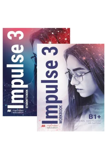 Pakiet Impulse 3. Podr�cznik i Zeszyt �wicze� z kodami do wersji cyfrowych + On-the-Go Practice w aplikacji MEE. Poziom B1+ - Emma Heyderman, Rod Fricker, Catherine McBeth, Patricia Reilly, Joanna  Sobierska-Paczesny