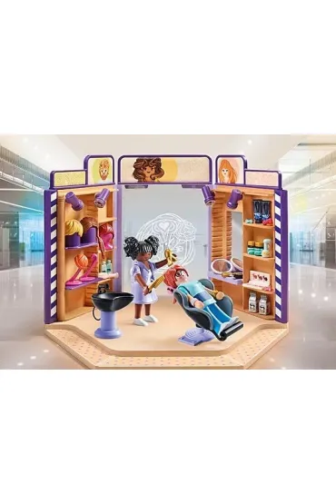 Playmobil My Life Barbershop i salon fryzjerski 71535