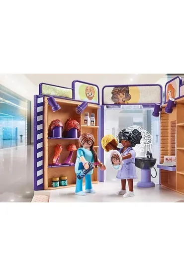 Playmobil My Life Barbershop i salon fryzjerski 71535