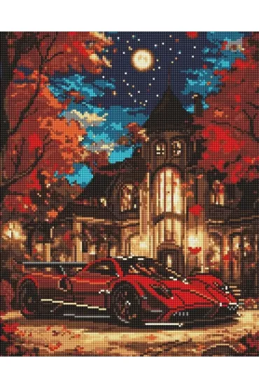 Ideyka Diamentowa mozaika - �ycie w luksusie 40x50cm
