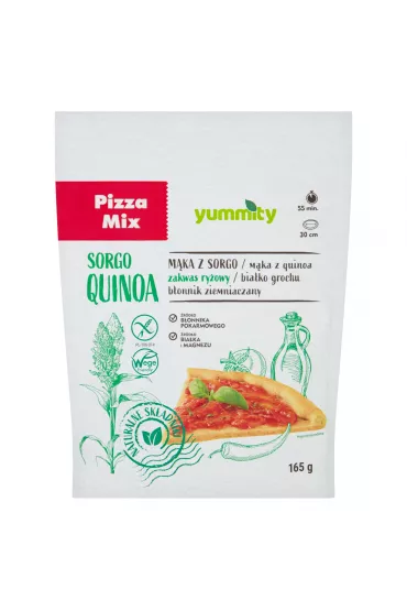 Yummity Sp�d do pizzy bezglutenowy na naturalnym zakwasie 165 g
