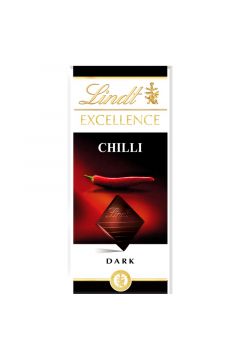 Lindt Excellence Czekolada ciemna z ekstraktem z papryki chili 100 g