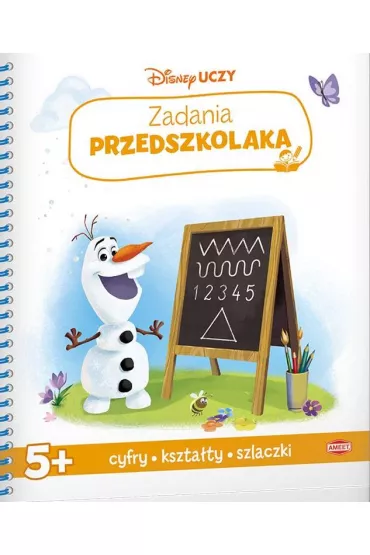 Disney Uczy. Kraina Lodu. Zadania przedszkolaka. Cyfry, kszta�ty, szlaczki