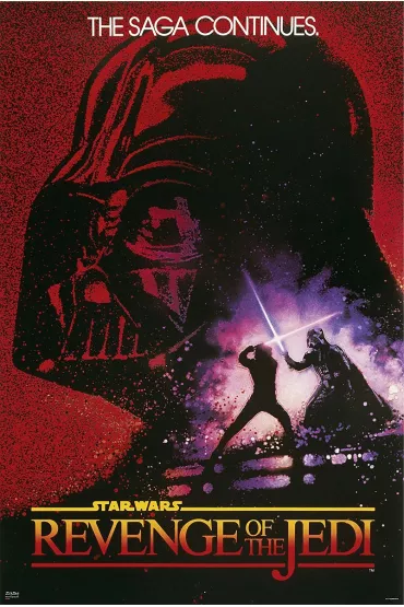 Star Wars Gwiezdne Wojny Revenge of the Jedi - plakat 61x91,5 cm