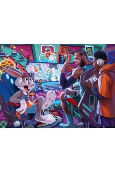 Puzzle 300 el. Kosmiczny mecz Ravensburger