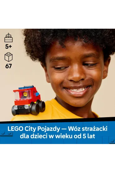 LEGO City Pojazdy — W�z stra�acki 60482