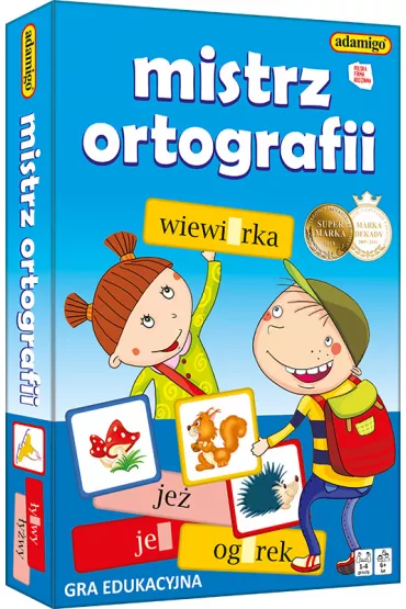 Mistrz ortografii. Gra edukacyjna Adamigo