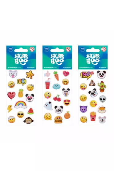 Sticker Boo Naklejki 6x12 Minisy SRICKER BOO 541700