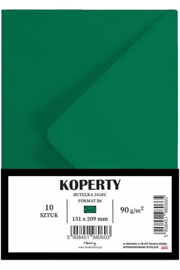 Henry Koperty B6 buletka 10 szt.