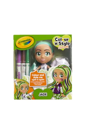 Lalka Colour'n'Style Friends Jade Crayola