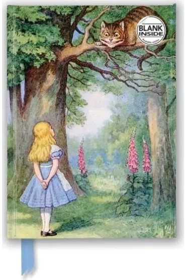 Flame Tree Notatnik A5 g�adki TW Alicja w Krainie Czar�w
