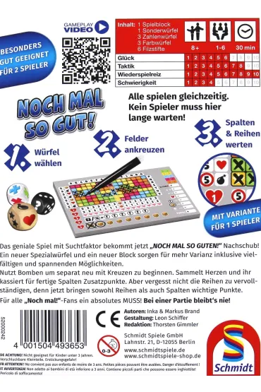 Jeszcze raz! Tylko lepiej! (Noch Mal So Gut!) G3 - Brand Inka