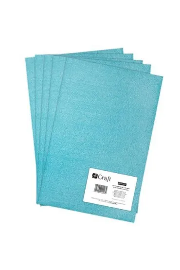 Dalprint Filc poliestrowy A4 aqua 5 szt
