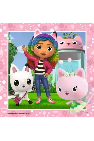 Puzzle 125 el. Koci domek Gabi Giant Ravensburger