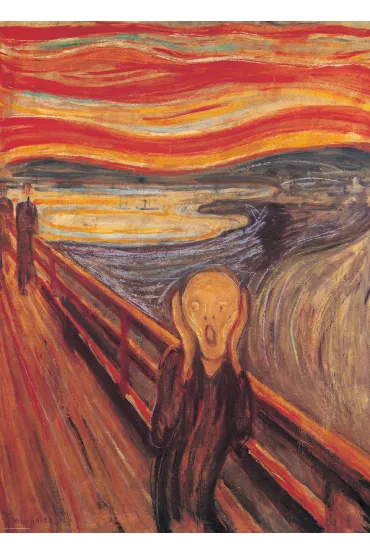 Puzzle 1000 el. Krzyk, Edvard Munch Eurographics