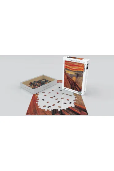 Puzzle 1000 el. Krzyk, Edvard Munch Eurographics
