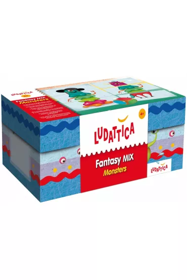 Ludattica Fantasy Mix Monsters Lisciani