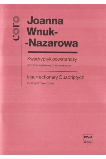 Kwadryptyk powsta�czy - Joanna  Wnuk-Nazarowa