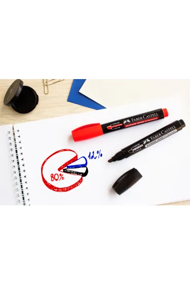 Faber-Castell MARKER KONC.SCI.CZARNY 157999