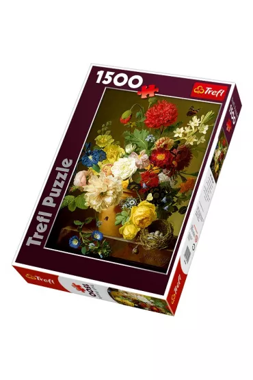 Puzzle 1500 el. Martwa natura z kwiatami 26120 Trefl