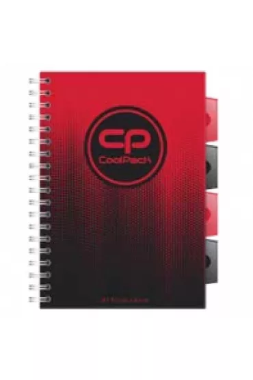 CoolPack Ko�ozeszyt B5 Gradient Cranberry Ombre kratka 100 kartek