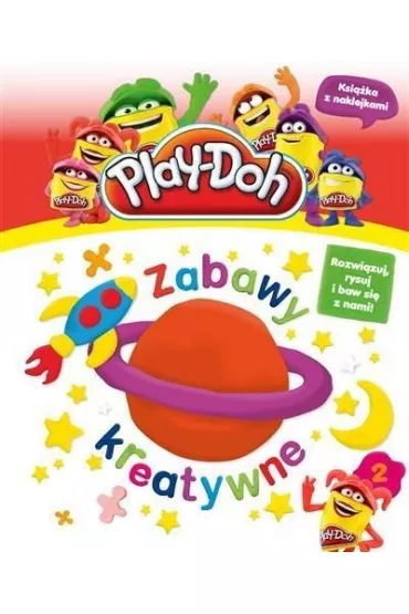 Play-Doh. Zabawy Kreatywne. ACTIVITY z NAKLEJKAMI
