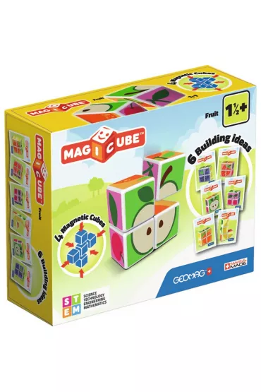 Magicube zestaw owoce * Geomag - klocki magnetyczne