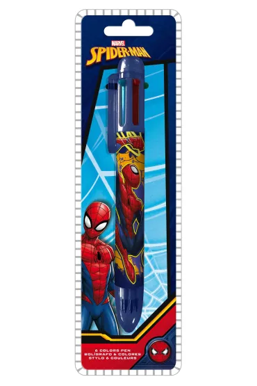 KIDS EUROSWAN D�ugopis Spiderman 6 kolor�w SP50070