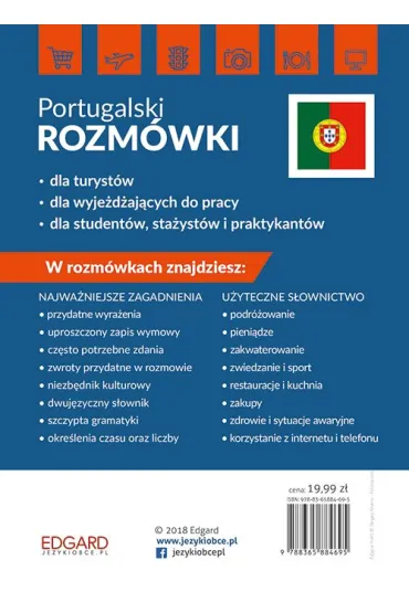 EDGARD. Portugalski. Rozm�wki na ka�dy wyjazd - Marta  Michalunio