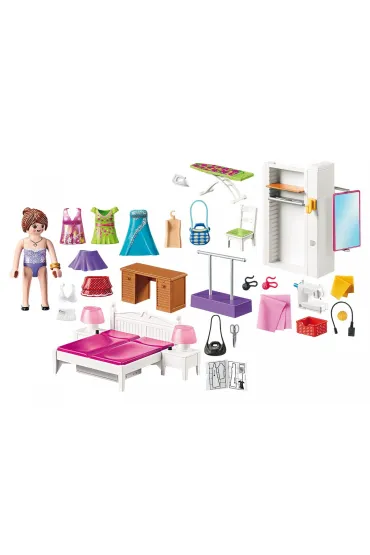 Playmobil Dollhouse Sypialnia z k�cikiem do szycia 70208