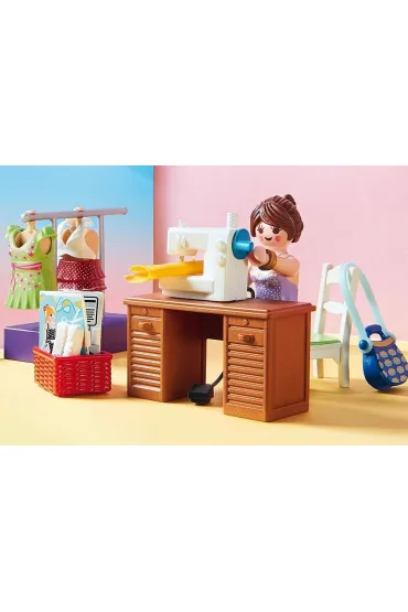 Playmobil Dollhouse Sypialnia z k�cikiem do szycia 70208
