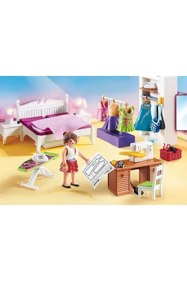 Playmobil Dollhouse Sypialnia z k�cikiem do szycia 70208