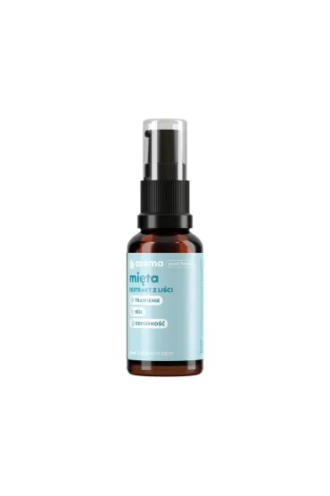 Cosma Cannabis Pure Herbs Mi�ta ekstrakt z li�ci mi�ty pieprzowej suplement diety 30 ml