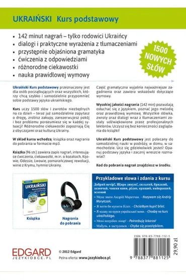 Ukrai�ski. Kurs podstawowy. Nagrania + kod