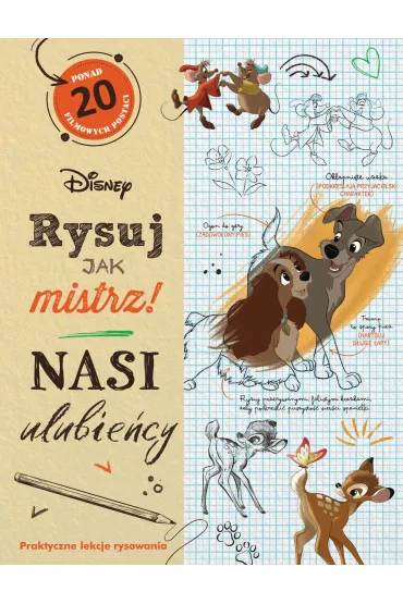 Rysuj jak mistrz! Nasi ulubie�cy. Disney - Frankie  Jones