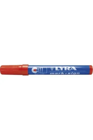 Lyra Marker permanentny MARK+SIGN fine 1-4mm czerwony