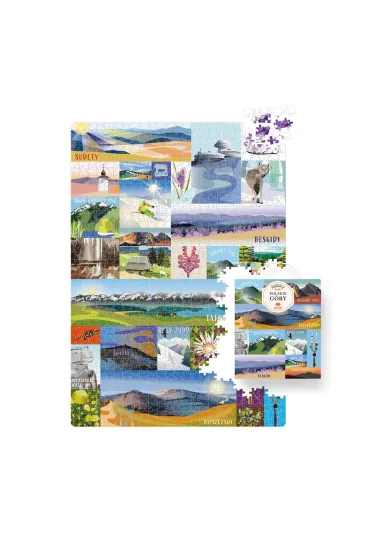 Puzzle Puzzlove CzuCzu 1000 el. Polskie góry Bright Junior Media