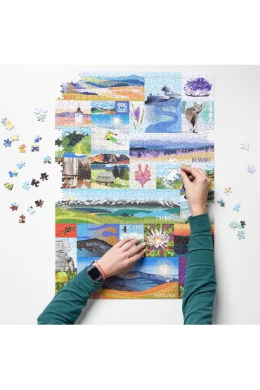 Puzzle Puzzlove CzuCzu 1000 el. Polskie g�ry Bright Junior Media