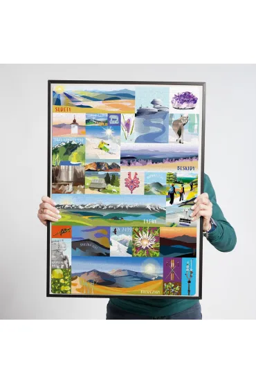 Puzzle Puzzlove CzuCzu 1000 el. Polskie g�ry Bright Junior Media