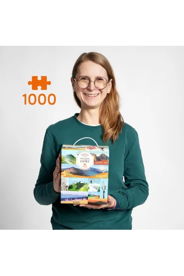 Puzzle Puzzlove CzuCzu 1000 el. Polskie góry Bright Junior Media