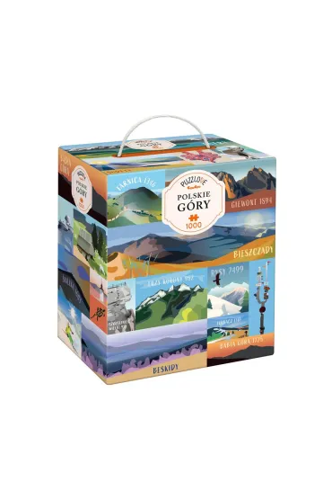 Puzzle Puzzlove CzuCzu 1000 el. Polskie góry Bright Junior Media
