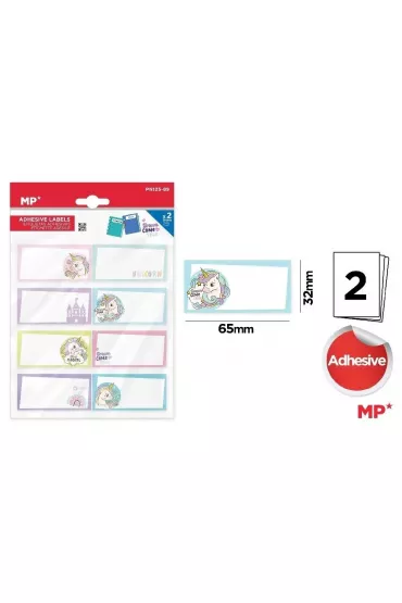 Mp Main Paper Naklejki na zeszyty Jednoro�ce