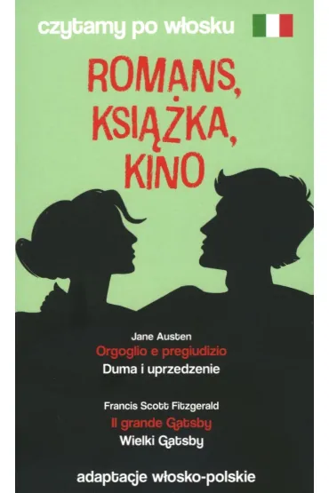 Romans, ksi��ka, kino. Czytamy po w�osku - Francis Scott Fitzgerald, Jane Austen