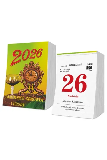 Sapt Kalendarz 2026 zdzierak