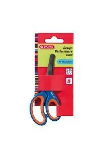 Herlitz No�yczki zaokr�glone dla lewor�cznych 13 cm