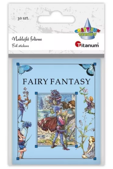 Titanum Naklejki foliowe Fairy Fantasy wr�ki 30 szt