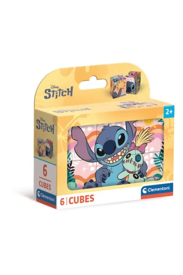 Klocki obrotowe 6el Stitch CLEMENTONI 40905 CLM