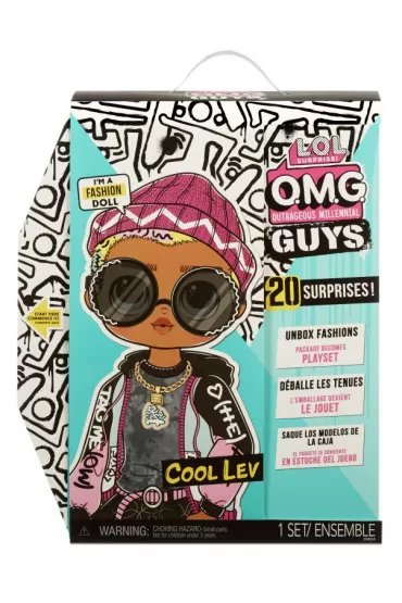 LOL Surprise OMG Guys Lalka Cool Lev Mga Entertainment