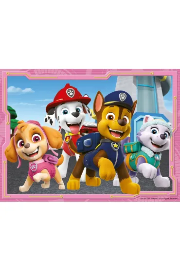 Puzzle 4w1 - Dru�yna Psi Patrol (12+16+20+24 el.) Ravensburger