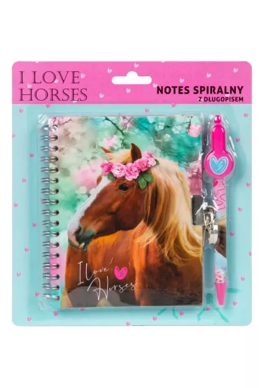 Derform Notes spiralny z d�ugopisem Koni